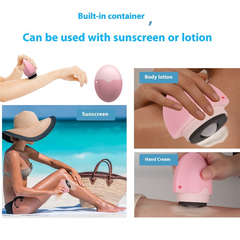 Aplicador de silicona con protección solar