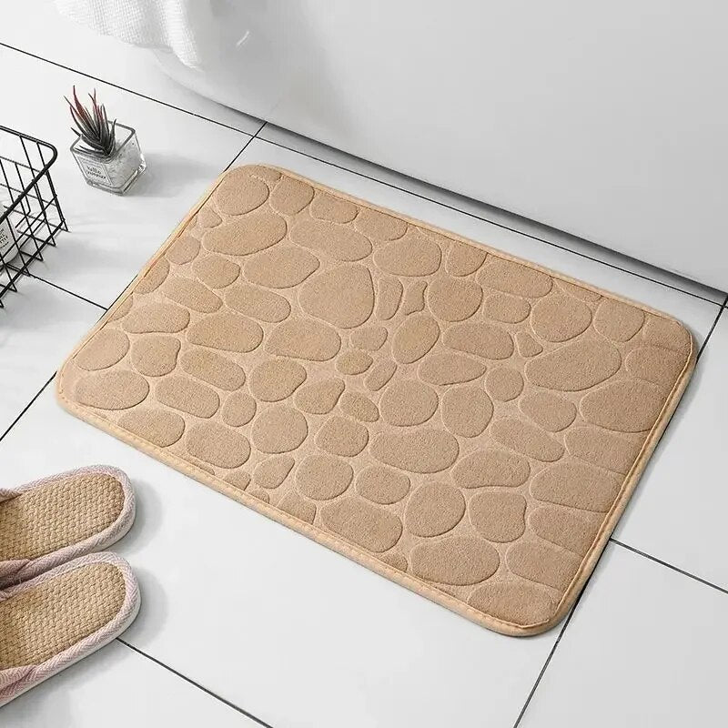 Alfombra de fibra en relieve