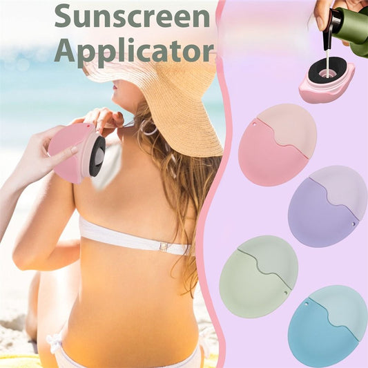 Aplicador de silicona con protección solar