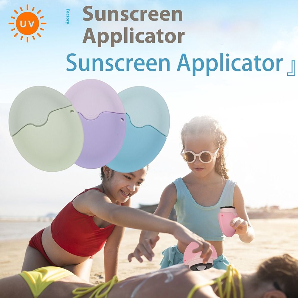 Aplicador de silicona con protección solar